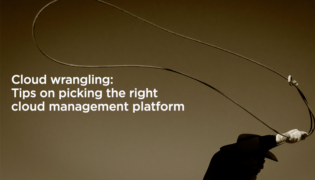 Cloud Wrangling: Tips on Picking the Right Cloud Management Platform